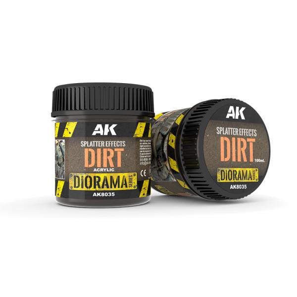 AK SPLATTER EFFECTS DIRT 100ML