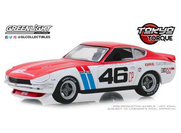 GREENLIGHT 1/43 DATSUN 240Z #46 BROCK