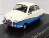 1/43 1962 BAMBI MICROCOUPE WHT/BLUE