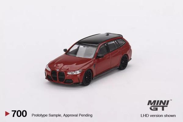 MINI GT 1/64 2023 BMW M3 TOURING RED