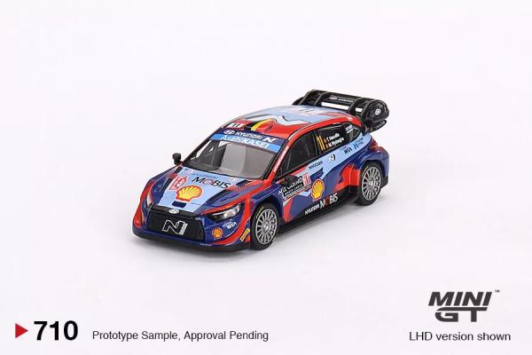 MINI GT 1/64 HYUNDAI I20 #11 M.CARLO