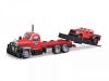 MAISTO 1/64 MACK B-61 FLATBED RED