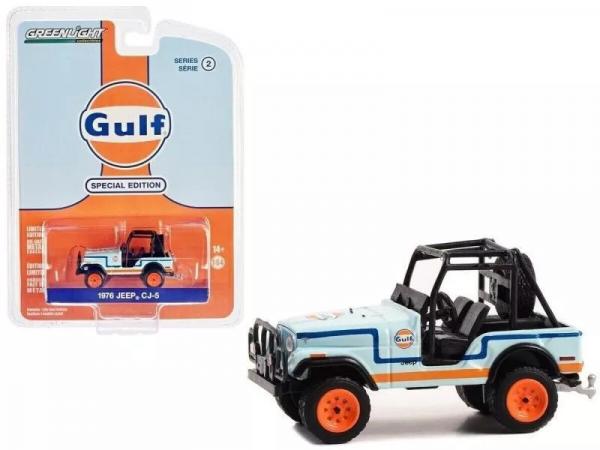 GREENLIGHT 1/64 1976 JEEP CJ5 GULF