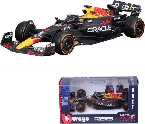 BBURAGO 1/43 RED BULL RB19 VERSTAP.