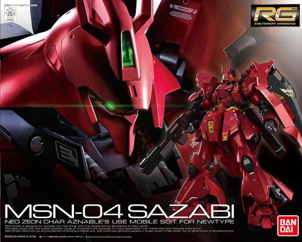 BANDAI RG SAZABI 1/144