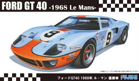 FUJIMI FORD GT40 \'68 LEMANS 1/24 KIT