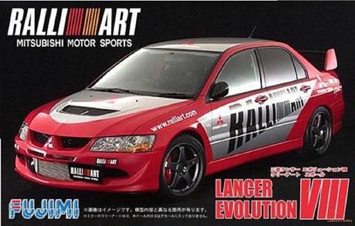 FUJIMI 1/24 LANCER EVOVII RALLIART KIT