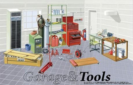 FUJIMI 1/24 ACCESSORIES TOOLS BOXES