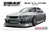 AOSHIMA 1/24 NISSAN SKYLINE GT-R R34