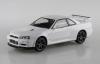 AOSHIMA 1/32 NISSAN SKYLINE GT-R WHITE