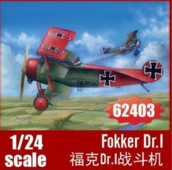 I LOVE KIT FOKKER DR1 1/24 KIT