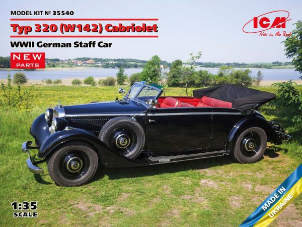 ICM 1/35 TYP 320  (W142) CABRIOLET WWII