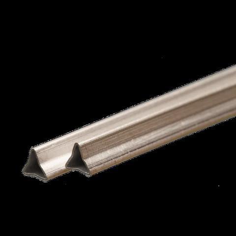 K&S 300MM ALUMINIUM TRIANGLE TUBE X 2