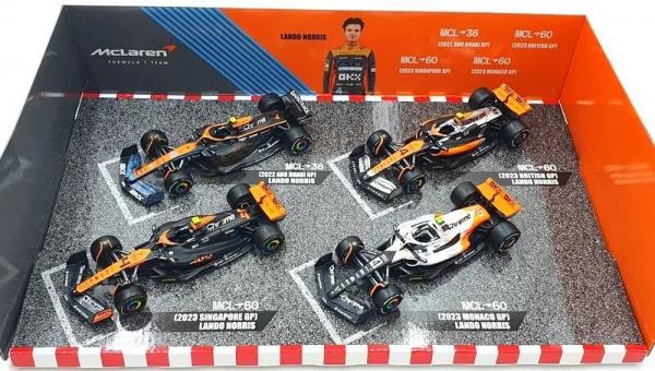 BBURAGO 1/43 MCLAREN NORRIS X 4