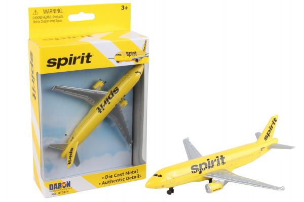 SPIRIT AIRLINES TOY PLANE