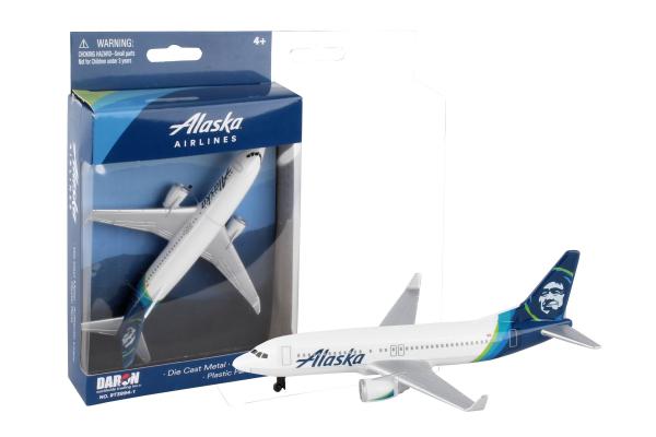 ALASKA AIRLINES TOY PLANE