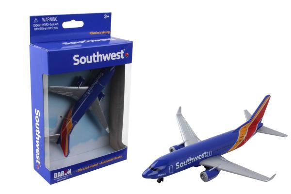 SOUTHWEST AIRLINES TOY PLANE