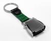 SEAT BELT KEY CHAIN GREEN