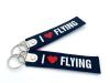 KEY RING I LOVE FLYING