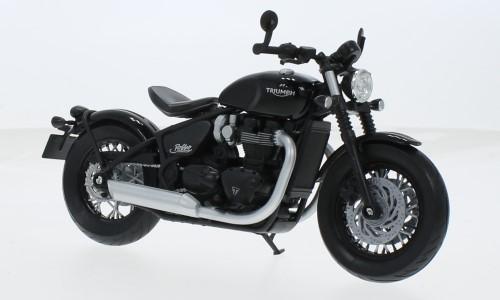 WELLY 1/12 TRIUMPH BONNEVILLE BLACK