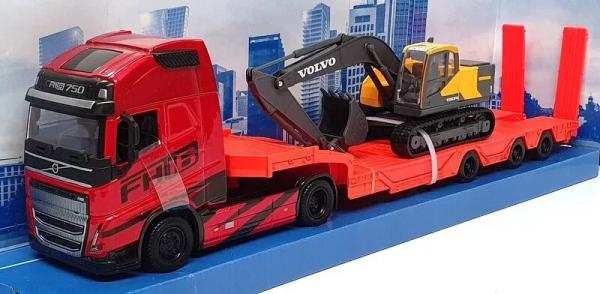 BBURAGO 1/43 VOLVO L/LOADER +EC20E