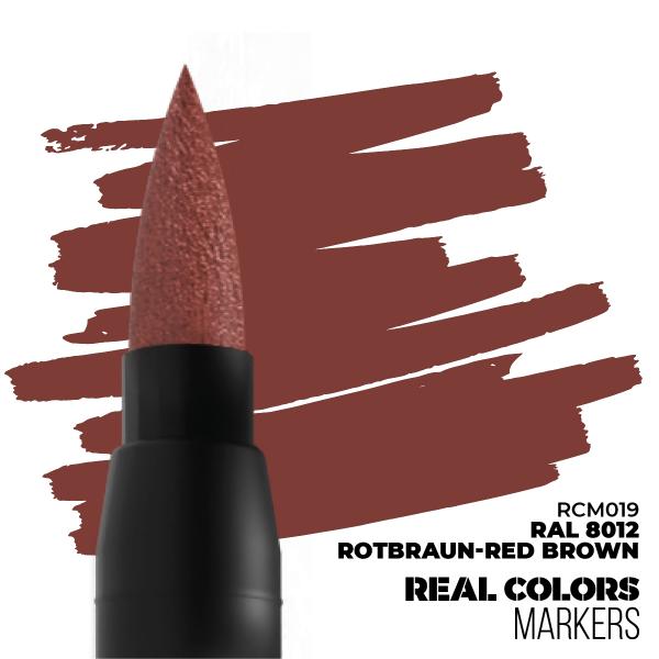 AK REAL COLOUR RAL 8012 RED BROWN