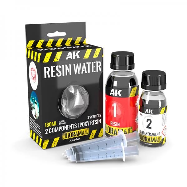 AK RESIN WATER  180 ML