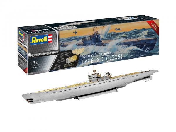 REVELL GERMAN SUB. TYPE IX C