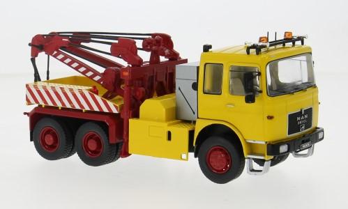 IXO 1/43 MAN F 8 26.281 YELL. TOW TRUCK