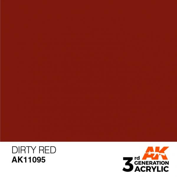 AK 3RD GEN. DIRTY RED PAINT 17ML