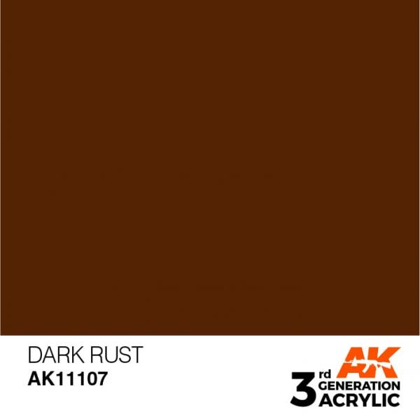 AK 3RD GEN DARK RUST PAINT 17ML