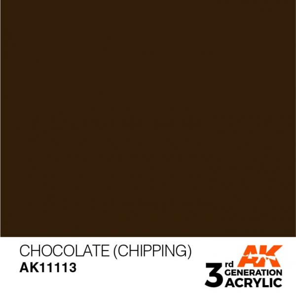 AK 3RD GEN CHOCOLATE 17ML (CHIPPING)