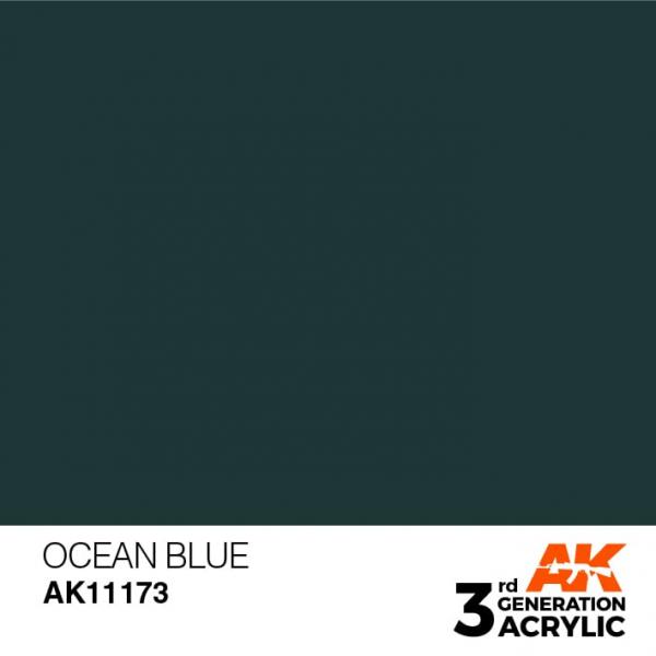 AK 3RD GEN OCEAN BLUE PAINT 17ML