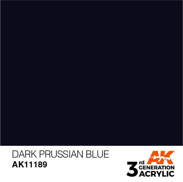 AK 3RD GEN PRUSSIAN BLUE PAINT 17ML