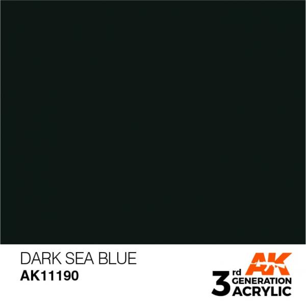AK 3RD GEN DARK SEA BLUE PAINT 17ML