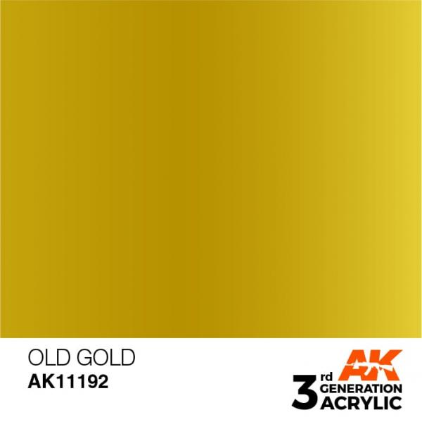 AK 3RD GEN OLD GOLD PAINT 17ML