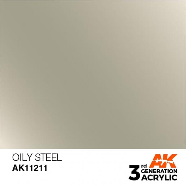 AK 3RD GEN OILY STEEL PAINT 17ML