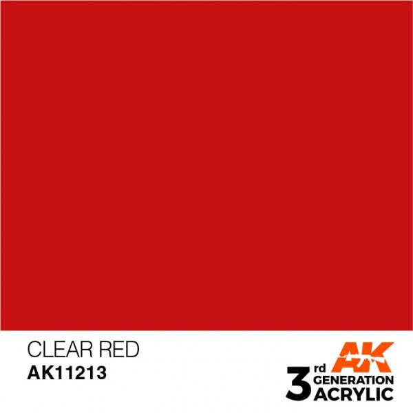 AK 3RD GEN CLEAR RED PAINT 17ML