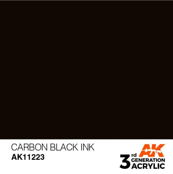 AKCARBON BLACK INK 17ML