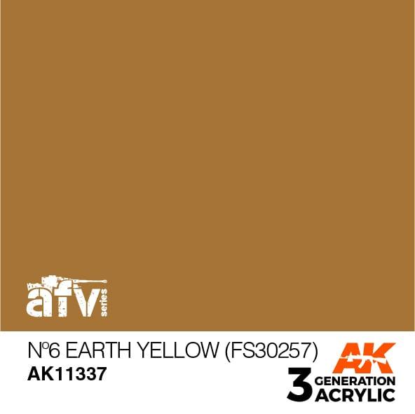 AK 3RD GEN #6 EARTH YELLOW (FS30257)