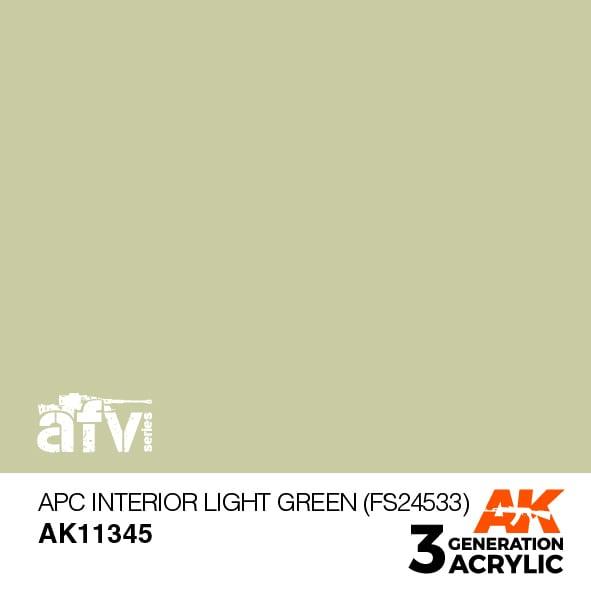 AK 3RD GEN APC INTERIOR GREEN (FS24533)