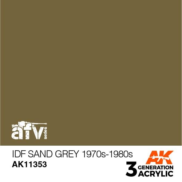 AK 3RD GEN IDF SAND GREY 1970s-\'80s