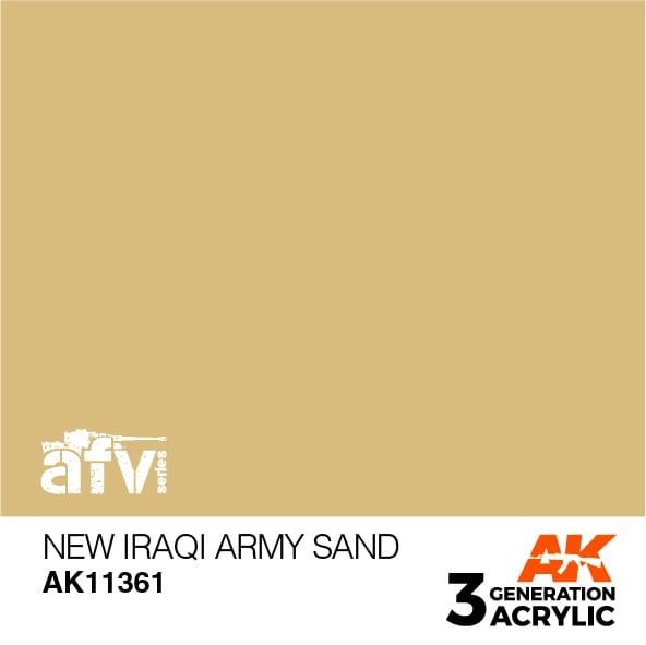 AH 3RD GEN NEW IRAQI ARMY SAND