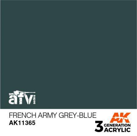 AK 3RD GEN FRENCH ARMY GREY-BLUE