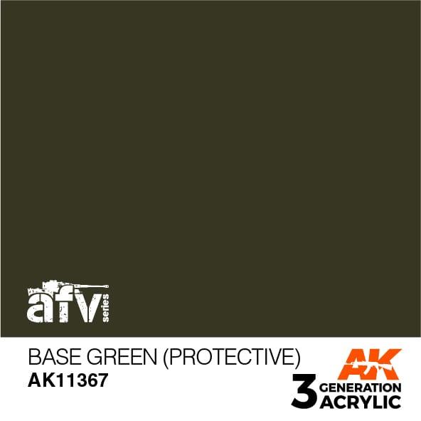 AK 3RD GEN BASE GREEN (PROTECTIVE)
