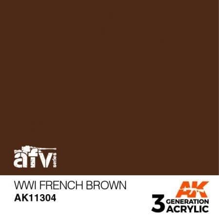 AK 3RD GEN WW1 FRENCH BROWN